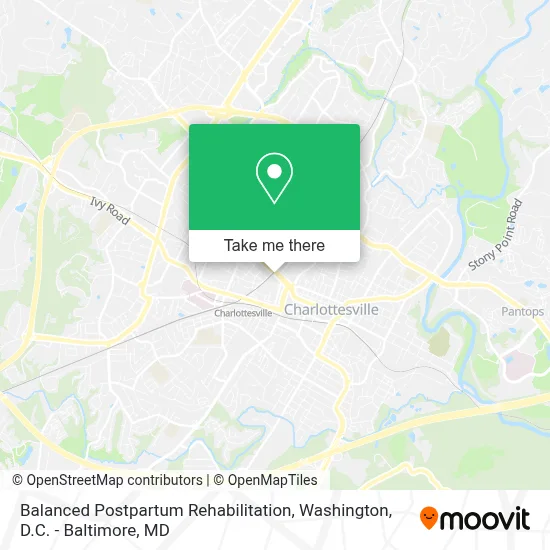 Balanced Postpartum Rehabilitation map
