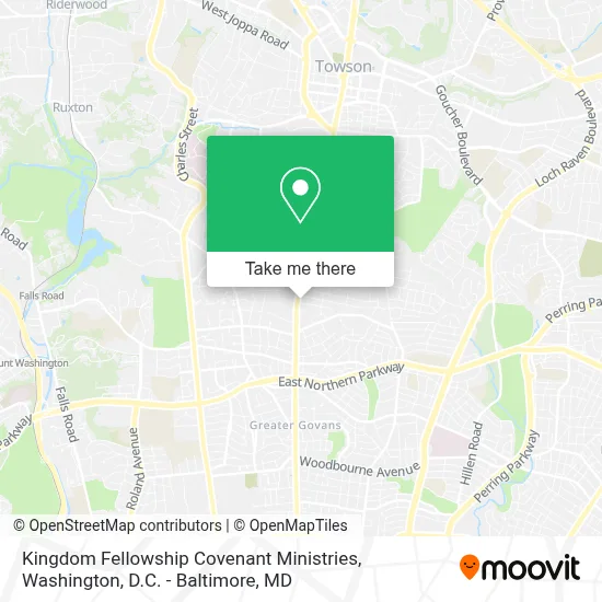Kingdom Fellowship Covenant Ministries map
