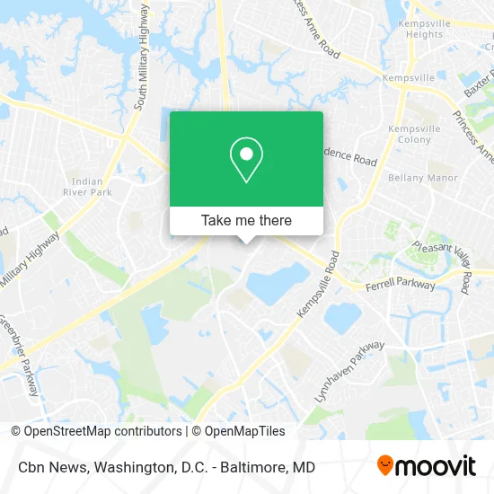 Cbn News map