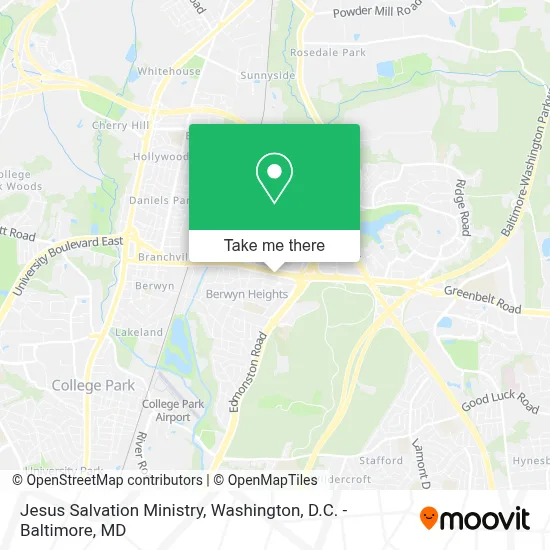 Jesus Salvation Ministry map