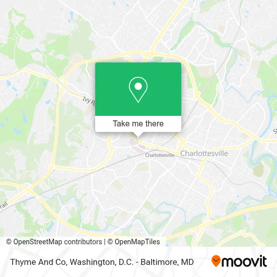 Thyme And Co map