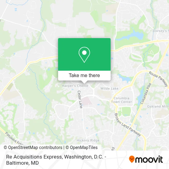 Re Acquisitions Express map