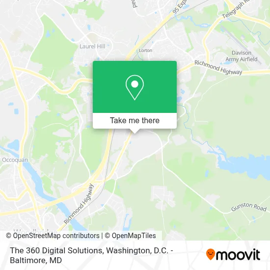 The 360 Digital Solutions map