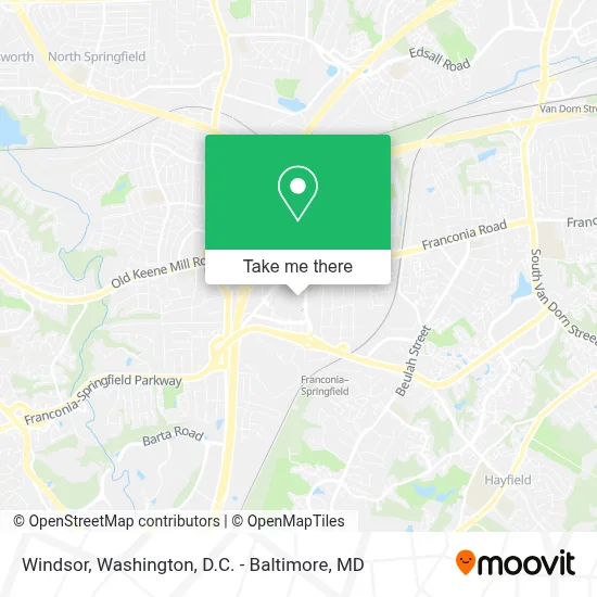 Windsor map