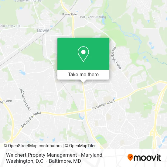 Weichert Propety Management - Maryland map