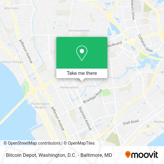 Bitcoin Depot map