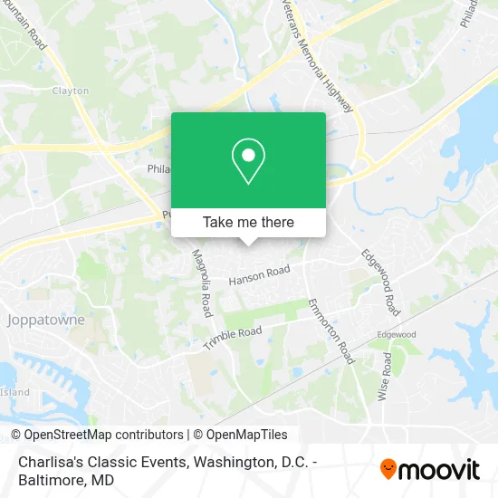 Charlisa's Classic Events map