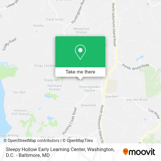 Sleepy Hollow Early Learning Center map