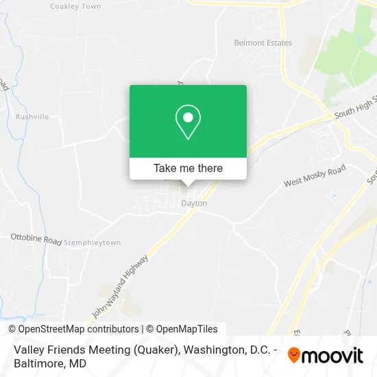 Valley Friends Meeting (Quaker) map