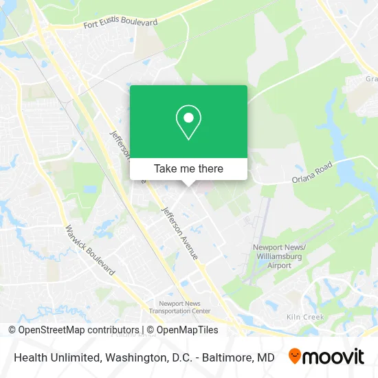 Health Unlimited map