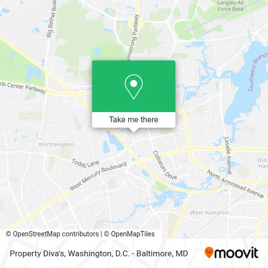 Property Diva's map