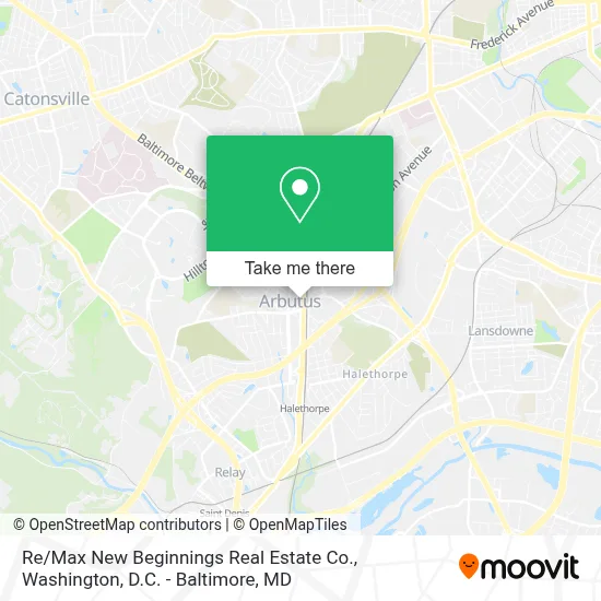 Re / Max New Beginnings Real Estate Co. map
