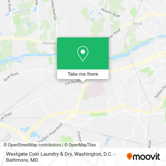 Westgate Coin Laundry & Dry map