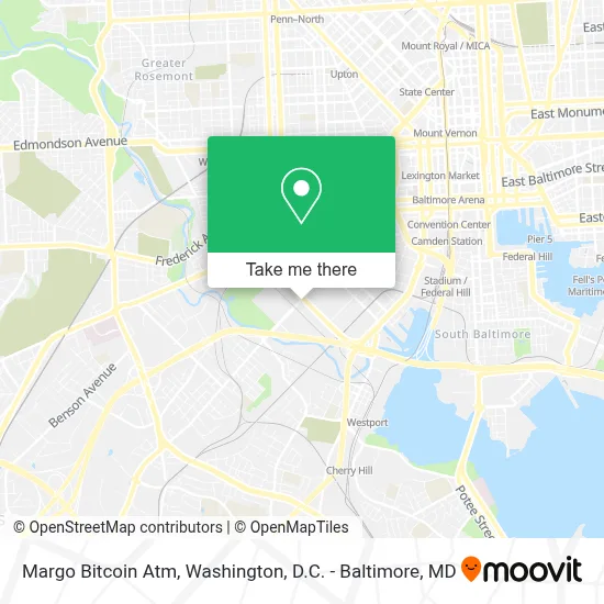 Margo Bitcoin Atm map