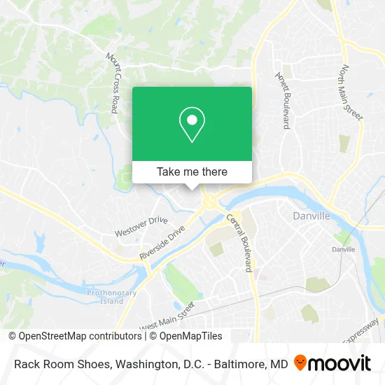 Rack Room Shoes map