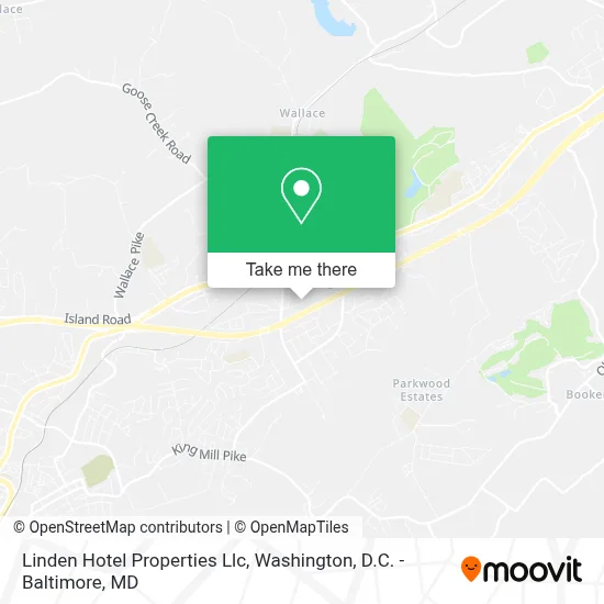 Linden Hotel Properties Llc map
