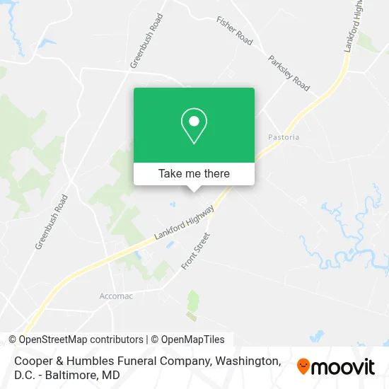 Cooper & Humbles Funeral Company map