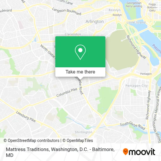 Mattress Traditions map