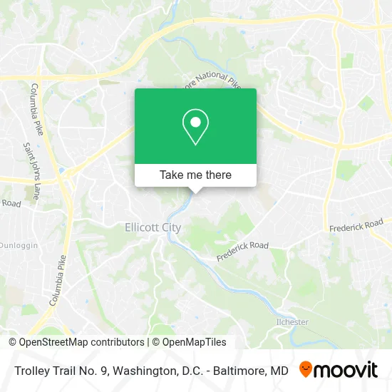 Trolley Trail No. 9 map
