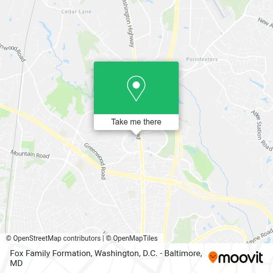 Fox Family Formation map