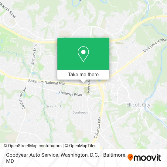 Goodyear Auto Service map