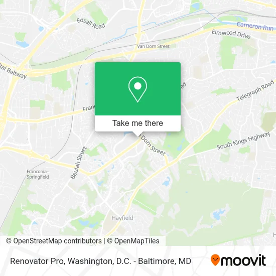 Renovator Pro map