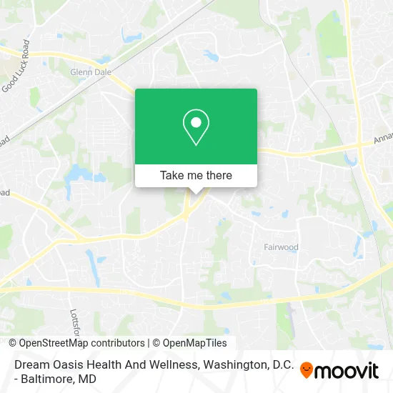 Dream Oasis Health And Wellness map