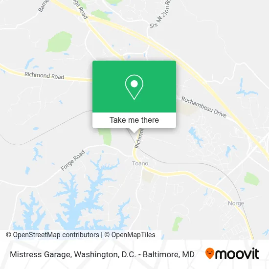 Mistress Garage map