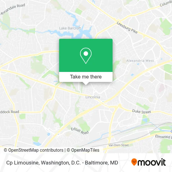 Cp Limousine map