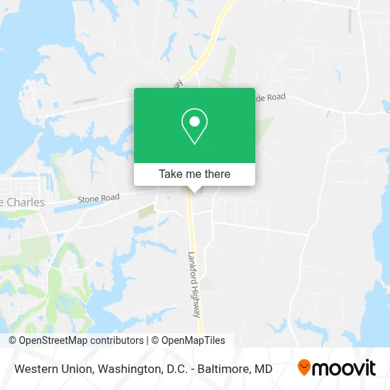 Western Union map