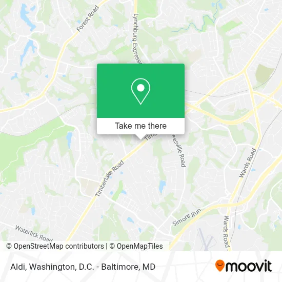 Aldi map