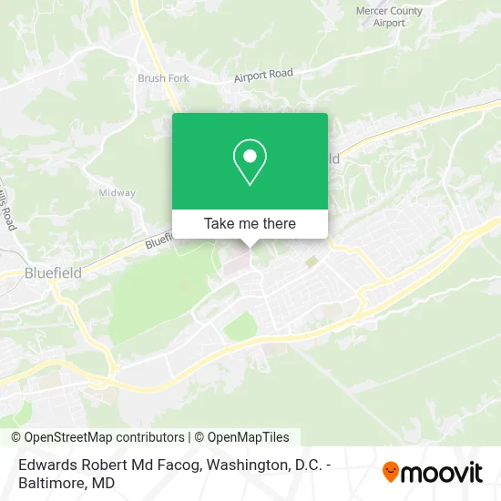 Edwards Robert Md Facog map