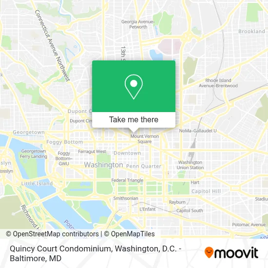 Quincy Court Condominium map