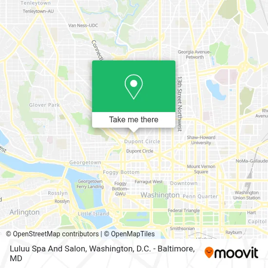 Luluu Spa And Salon map
