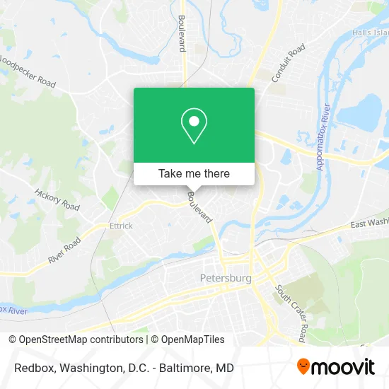 Redbox map