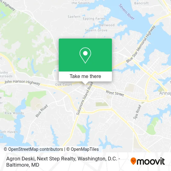 Agron Deski, Next Step Realty map