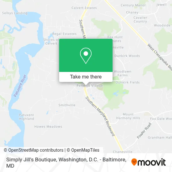 Simply Jill's Boutique map