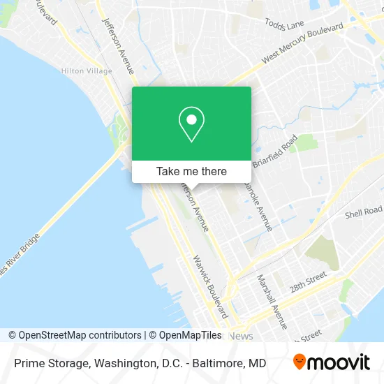 Prime Storage map