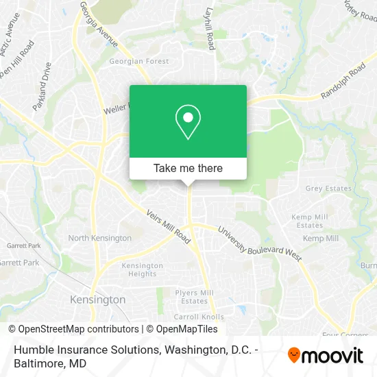 Humble Insurance Solutions map