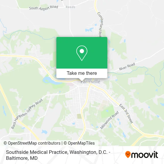 Southside Medical Practice map