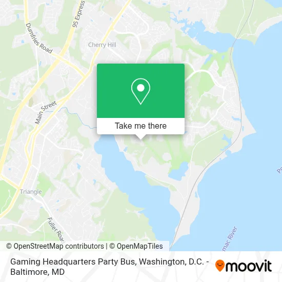 Gaming Headquarters Party Bus map