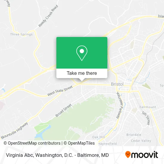 Virginia Abc map