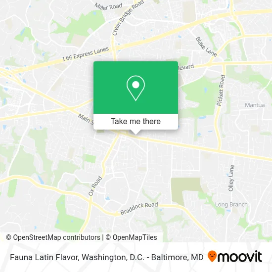 Fauna Latin Flavor map