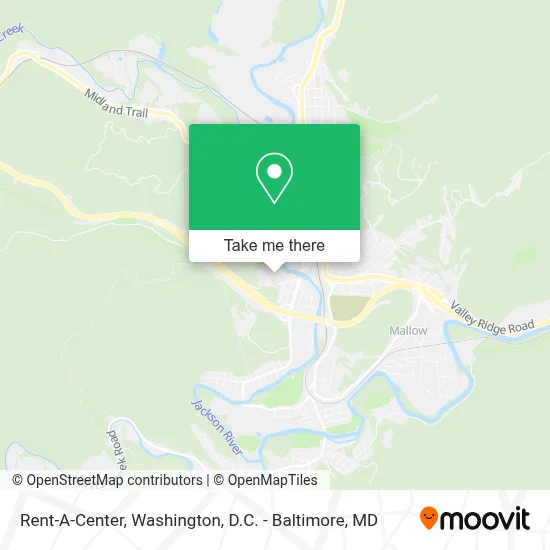 Rent-A-Center map
