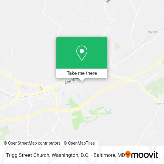 Trigg Street Church map