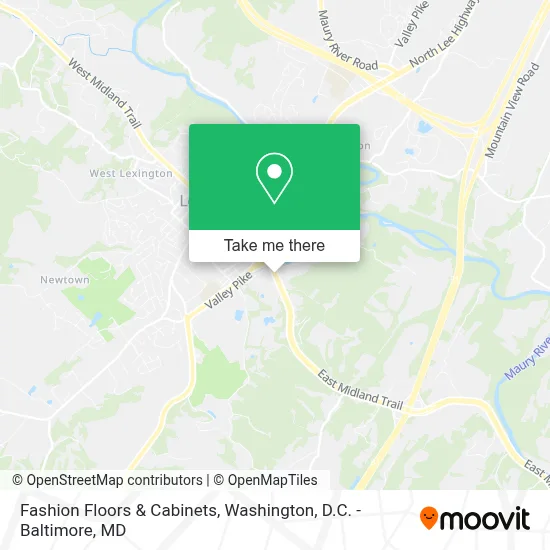 Fashion Floors & Cabinets map