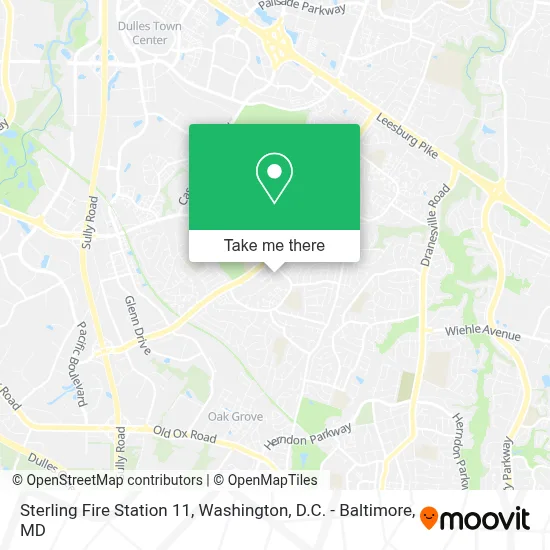 Sterling Fire Station 11 map