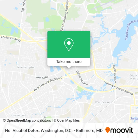 Ndi Alcohol Detox map