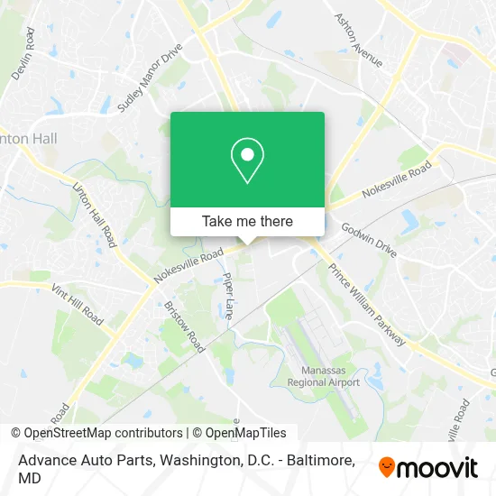 Advance Auto Parts map