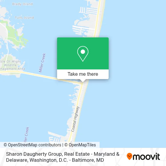 Sharon Daugherty Group, Real Estate - Maryland & Delaware map